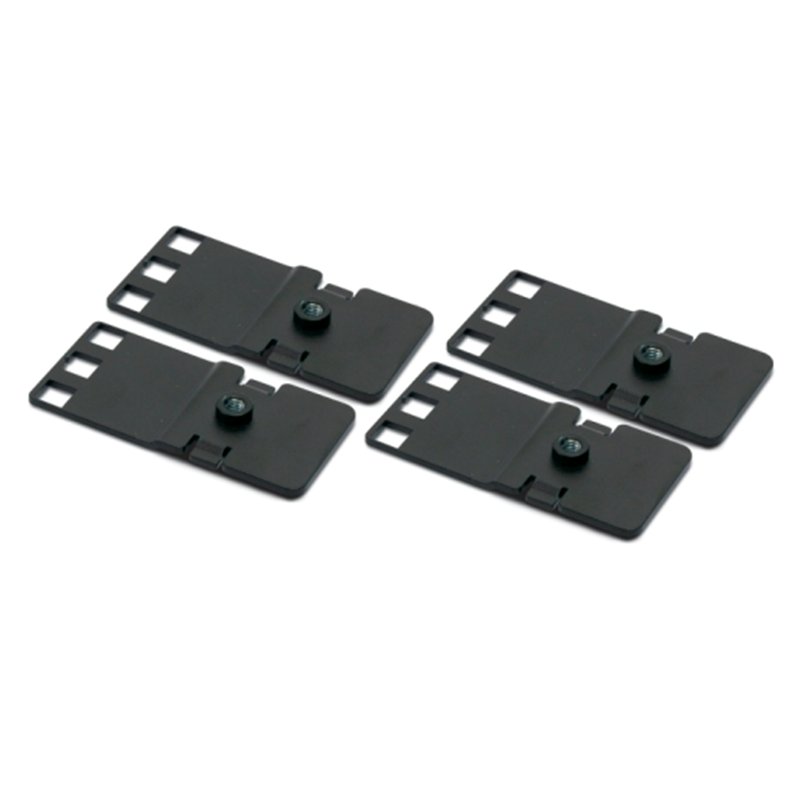 APC AR8150BLK Adapter Kit 23 to 19 Mounting Black Qty 4