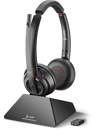 Poly 209214-02 Savi 8220 UC, Stereo, Microsoft
