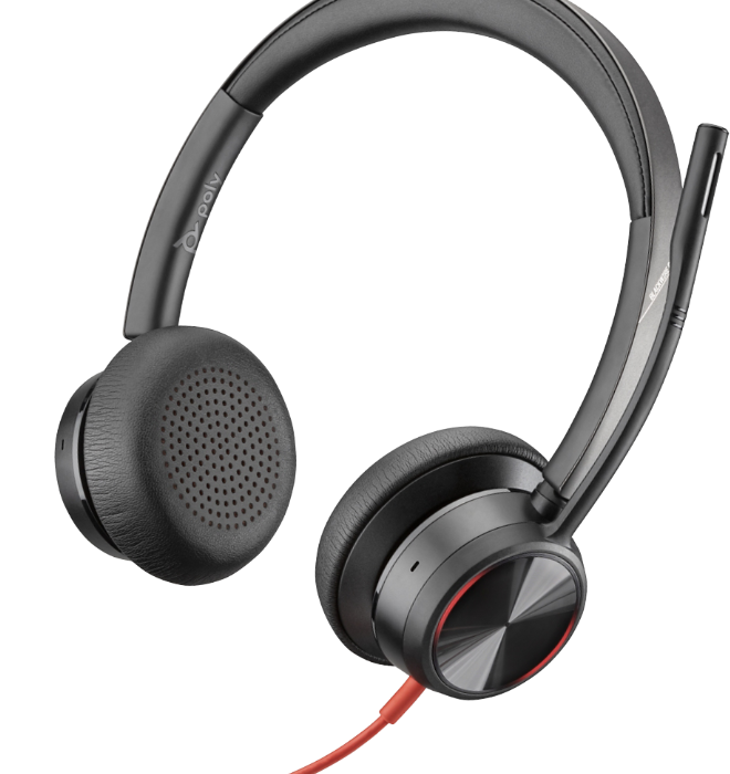 Poly 214409-01 Blackwire 8225 Headset, Microsoft, USB-C