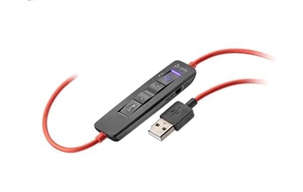 Poly 214409-01 Blackwire 8225 Headset, Microsoft, USB-C