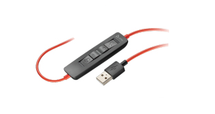 Poly 213934-01 Blackwire 3320 Headset, USB-A