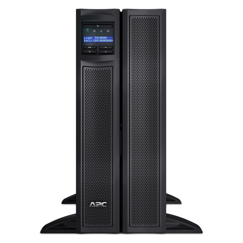 APC SMX2200HVNC Smart-UPS X 2200VA Convertible LCD with Network Card