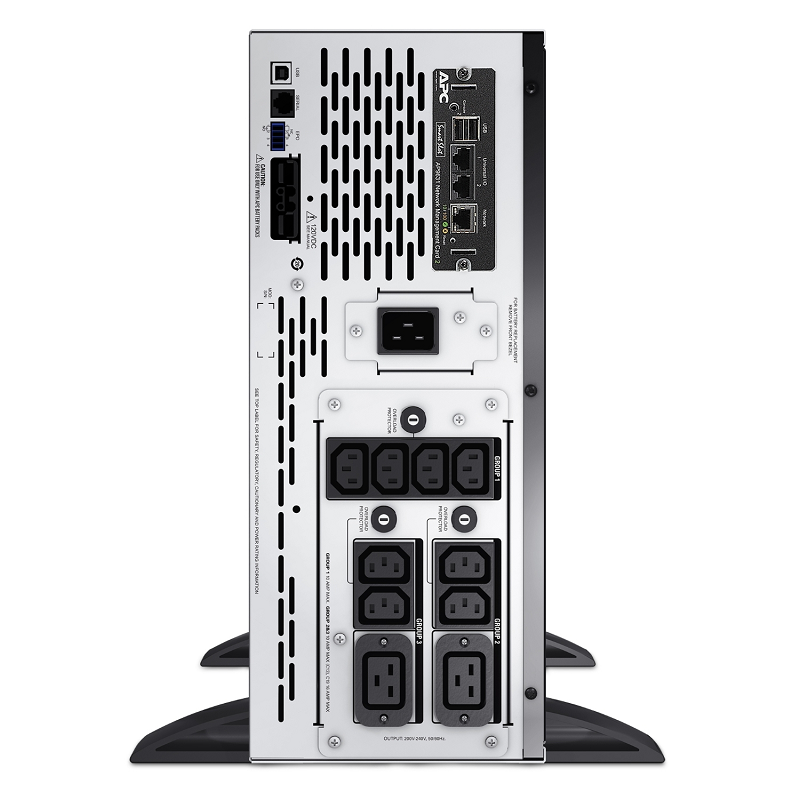 APC SMX2200HVNC Smart-UPS X 2200VA Convertible LCD with Network Card