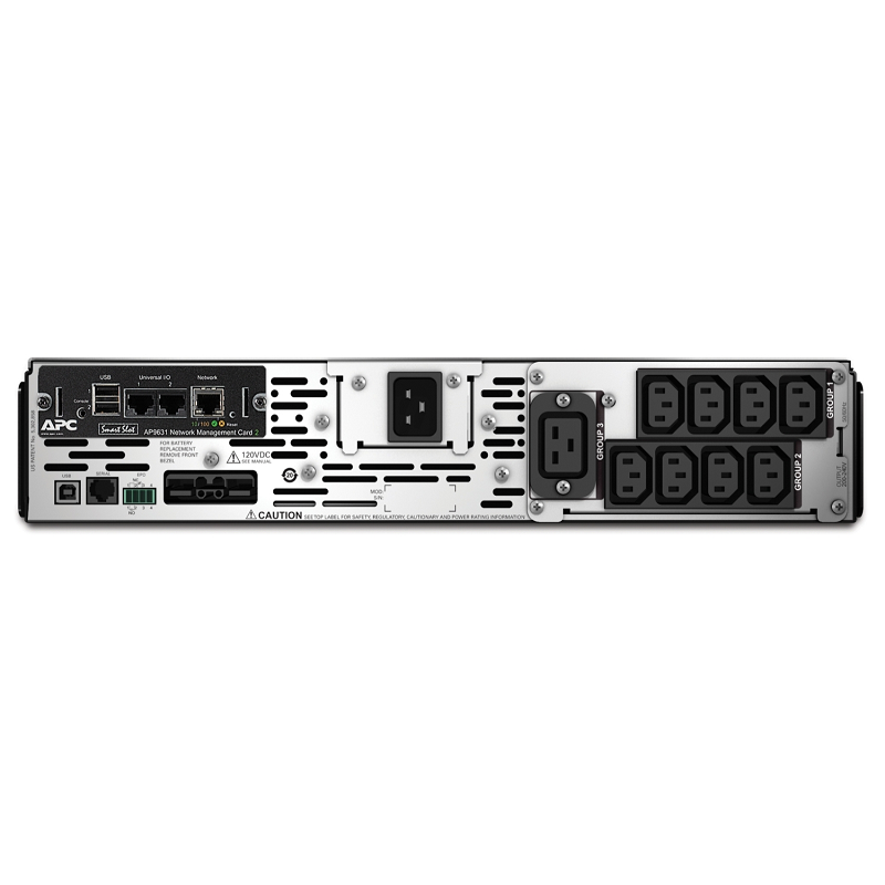 APC SMX2200R2HVNC Smart-UPS X 2200VA Rack/Tower LCD 200-240V with Network Card