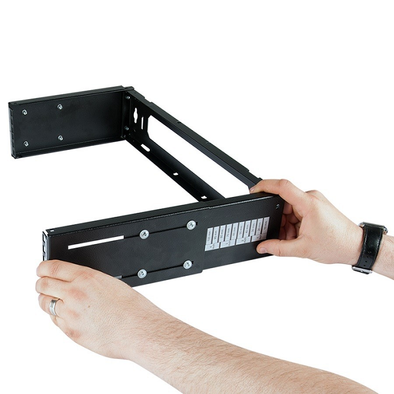 Lande Set&Stack Bracket 19inch 250x430mm adjustable depth - Foldable