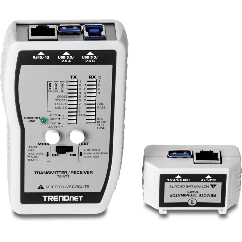 TRENDnet TC-NT3 VDV & USB Cable Tester