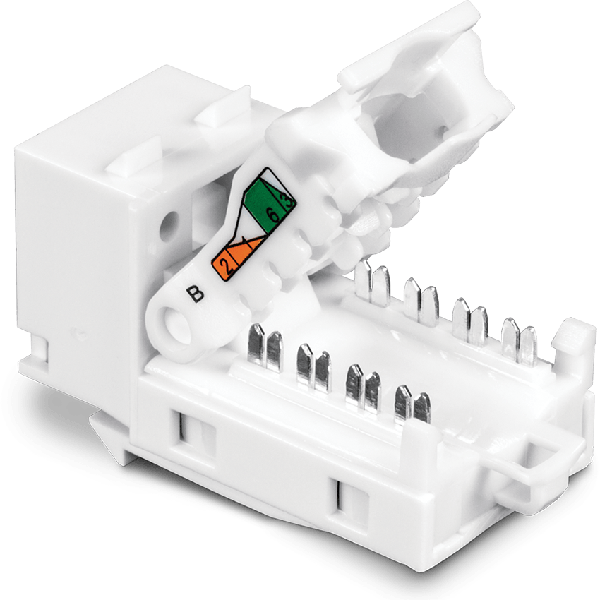 TRENDnet TC-K25C6 Cat6 Keystone Jack - 25-Pack