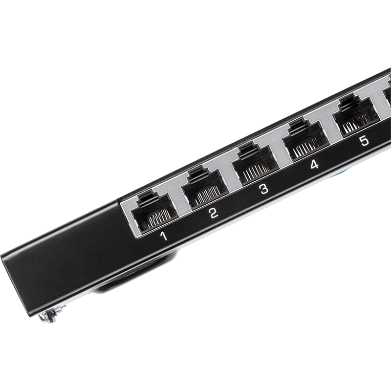 TRENDnet TC-P08C6AS 8-Port Cat6A Shielded Wall Mount Patch Panel
