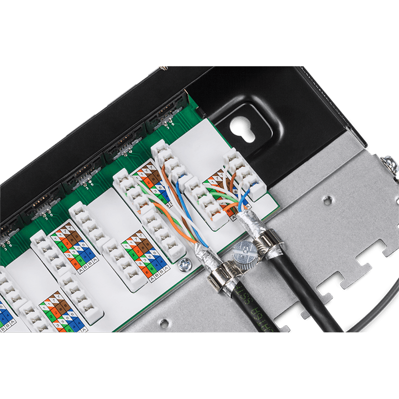 TRENDnet TC-P08C6AS 8-Port Cat6A Shielded Wall Mount Patch Panel