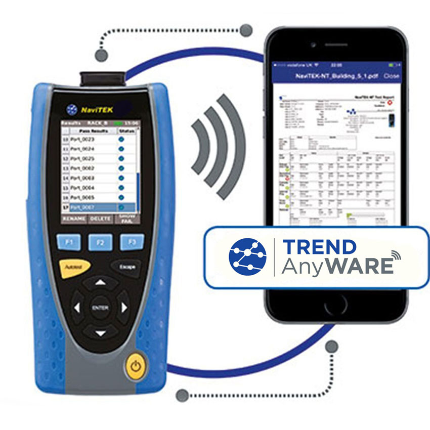 TREND Networks R151010 NaviTEK IE - Industrial Ethernet Tester