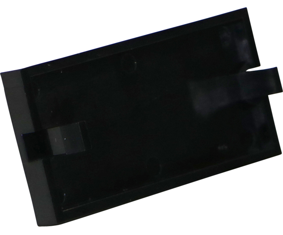 Excel Black Full Width (25mm) Blank Plate