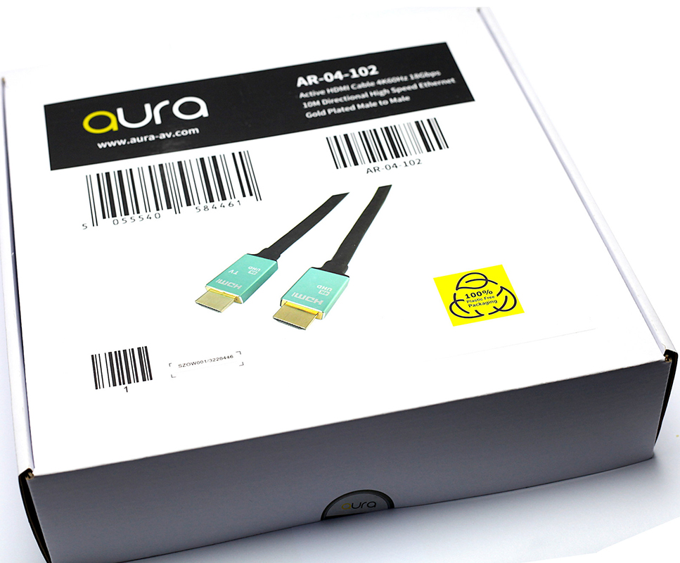 aura Active HDMI Cable 4K 60Hz 18Gbps - Directional