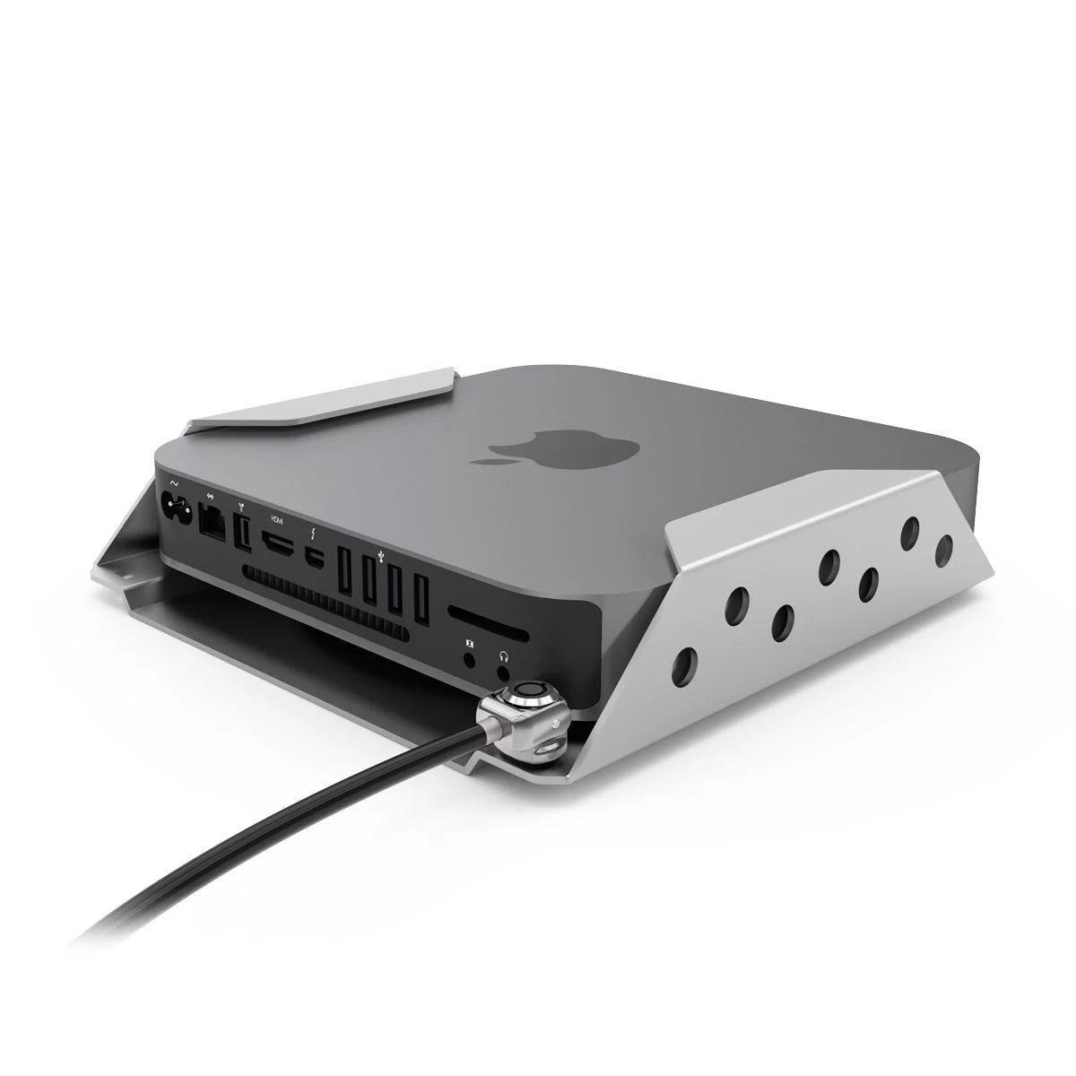 Compulocks MMEN76 Mac Mini Security Mount and Lock - System Security kit - wall mountable