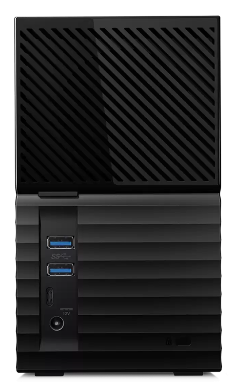 Western Digital WDBFBE0160JBK-EESN My Book Duo disk array Desktop Black 160000GB