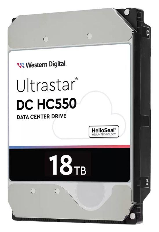Western Digital 0F38353 Ultrastar DC HC550 3.5inch 18 TB SAS