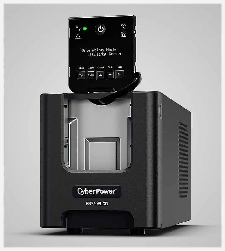 CyberPower PR750ELCD 750VA/675W Professional Tower Series UPS