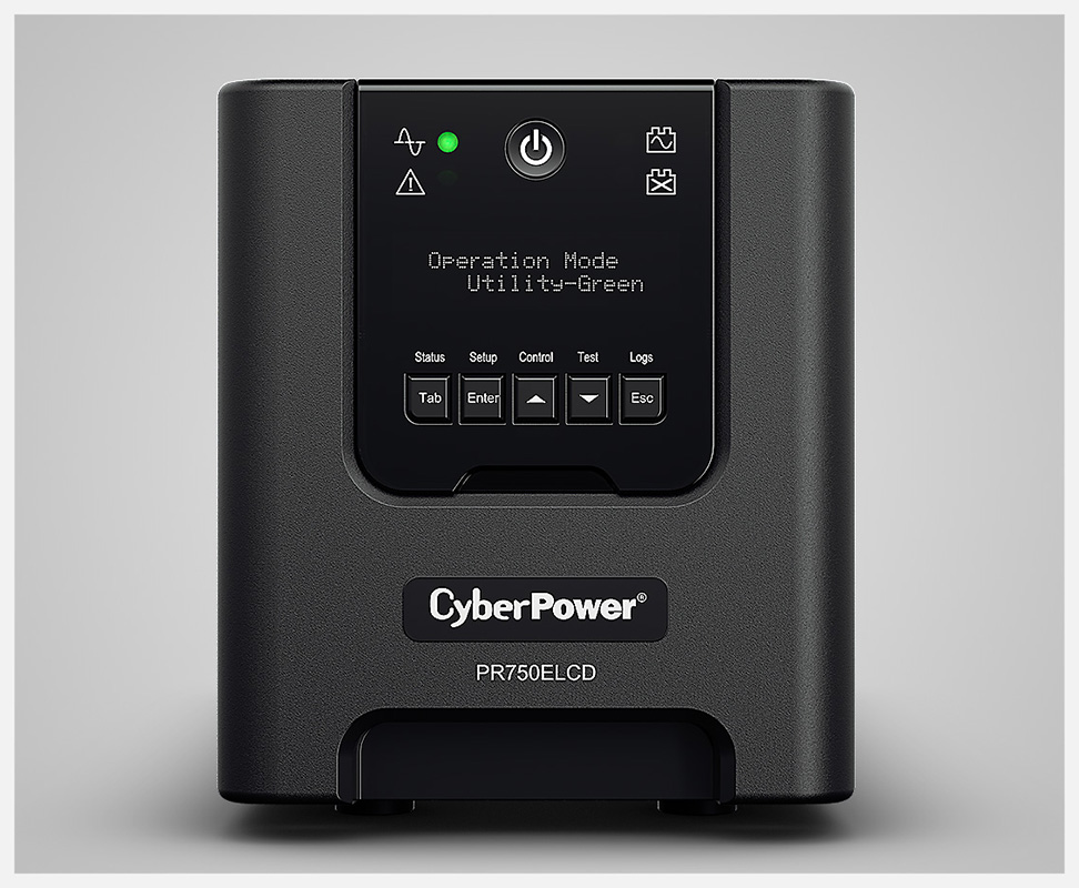 CyberPower PR750ELCD 750VA/675W Professional Tower Series UPS