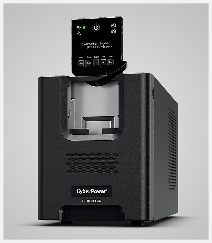 CyberPower PR1000ELCD 1000VA/900W Professional Tower Series UPS