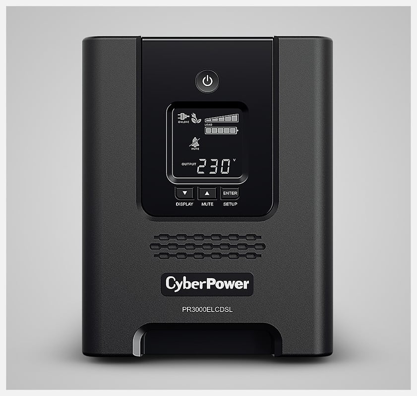 CyberPower PR3000ELCDSL 3000VA/2700W Professional Tower Series UPS