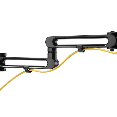StarTech ARMDUAL3 Dual Monitor Arm Desk Mount Clamp > 32inch Displays