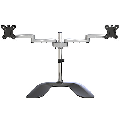 StarTech ARMDUALSS Dual Monitor Stand Articulating - Steel & Aluminum