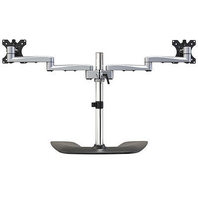 StarTech ARMDUALSS Dual Monitor Stand Articulating - Steel & Aluminum