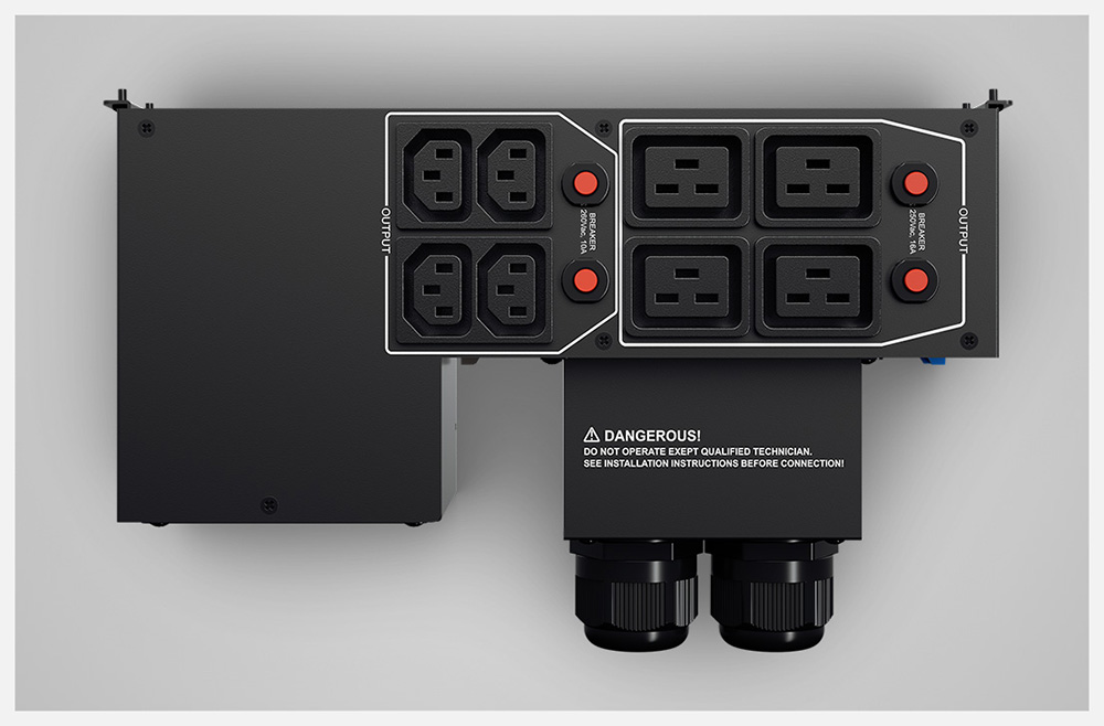 CyberPower MBP60AHVIEC82U Maintenance By-Pass IEC Outlet. For OLS 6-10KVA ERTXL3U Models