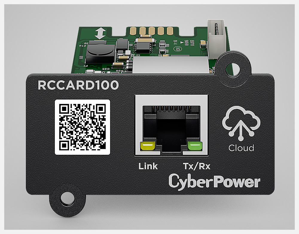 CyberPower RCCARD100 Remote Cloud Card for PR, OR, CPS-PRO, and NEW OLS/OL series