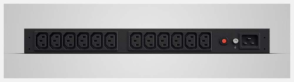CyberPower PDU20BHVIEC12R 230V/16A 1U 12x IEC-320 Basic PDU