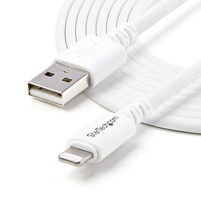 StarTech USBLT3MW 3m USB to Lightning Charging Cable White