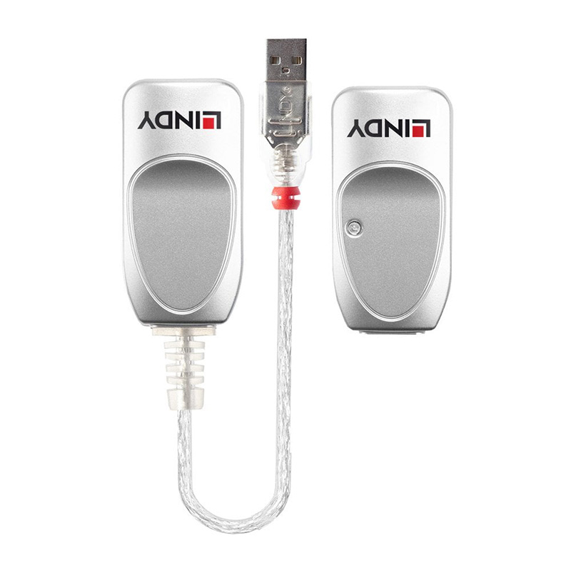 Lindy 42805 USB Extension - CAT5 USB Extender (Up to 50m)