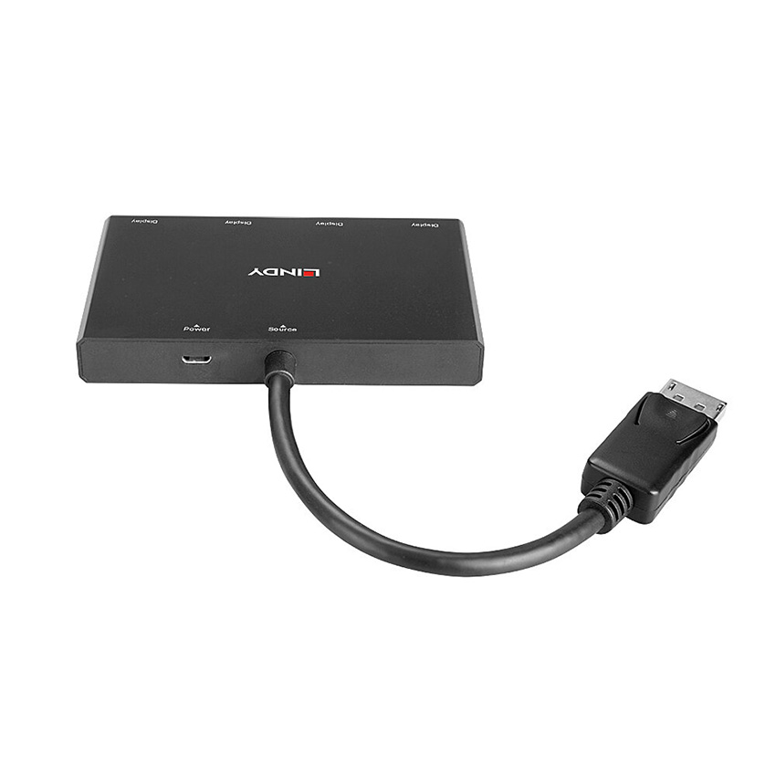 Lindy 38431 4 Port Display Port 1.2 MST Hub