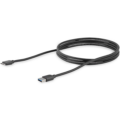StarTech USB3AUB2MS 2mtr Slim Micro USB 3.0 Cable - M/M