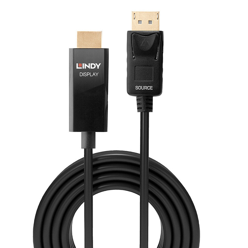 Lindy 40928 5m DP to HDMI Adapter Cable with HDR