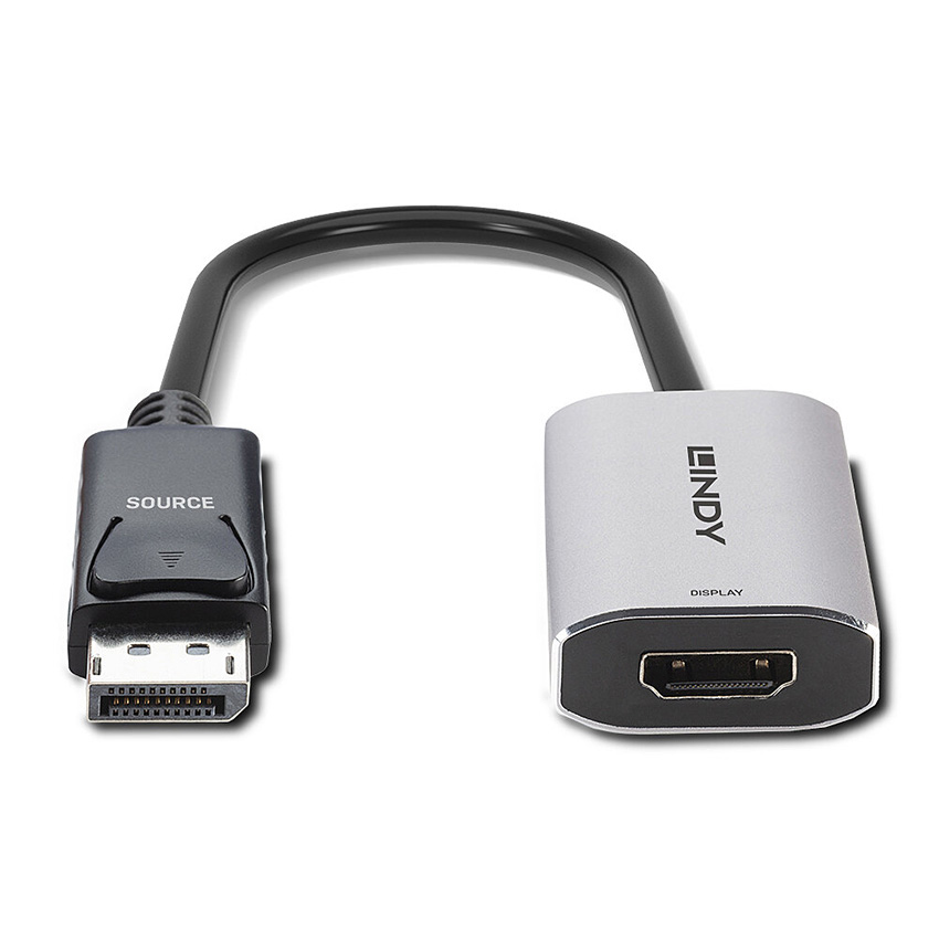 Lindy 41094 DisplayPort 1.4 to HDMI 48G Active Converter