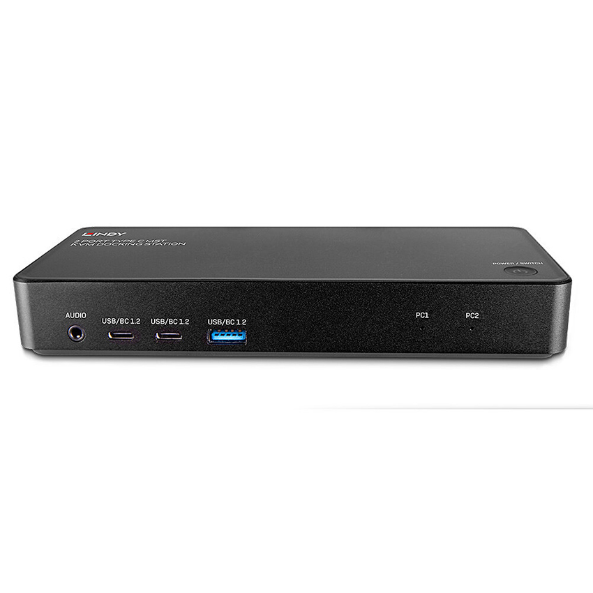 Lindy 43202 2 Port Type C MST KVM Docking Station