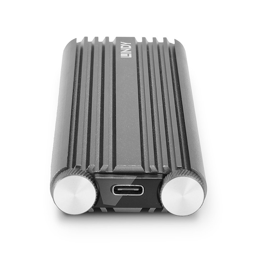 Lindy 43318 USB 3.2 Gen 2 x2 NVMe M.2 SSD Enclosure