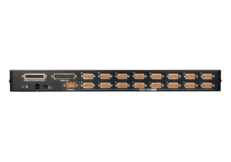 Aten 16 Port PS 2 USB VGA KVM Switch Daisy Chain