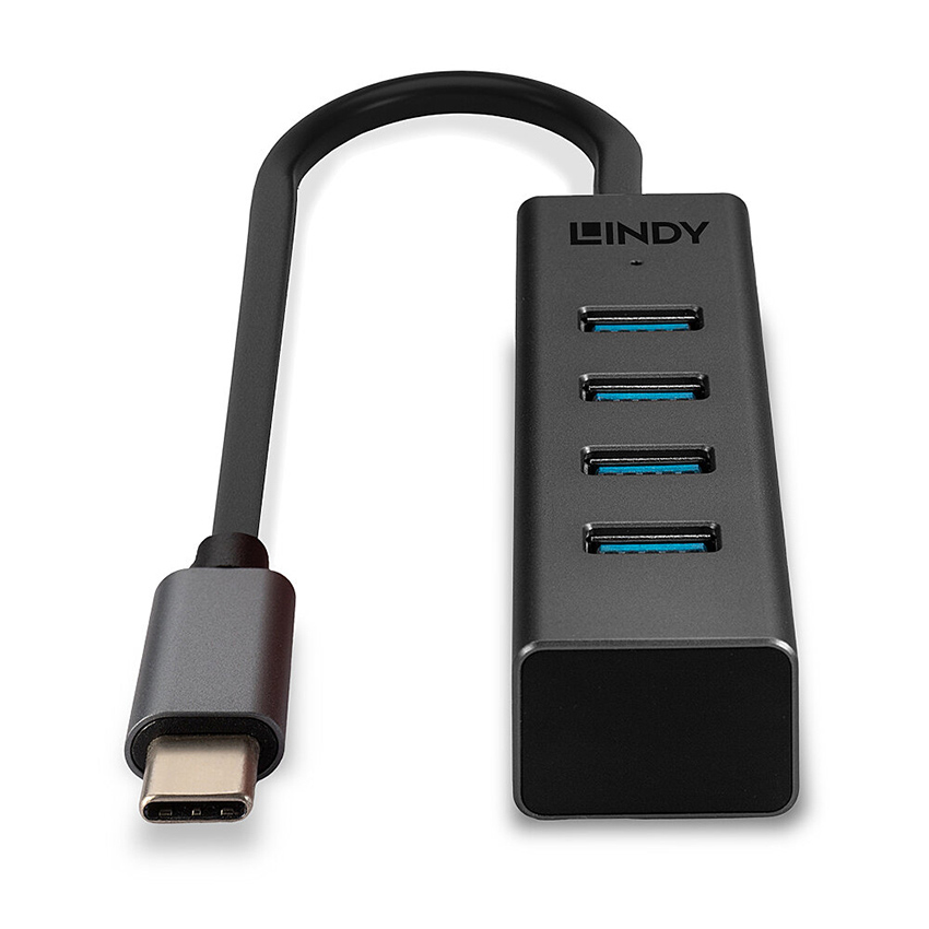 Lindy 43325 4 Port USB 3.2 Type C Hub