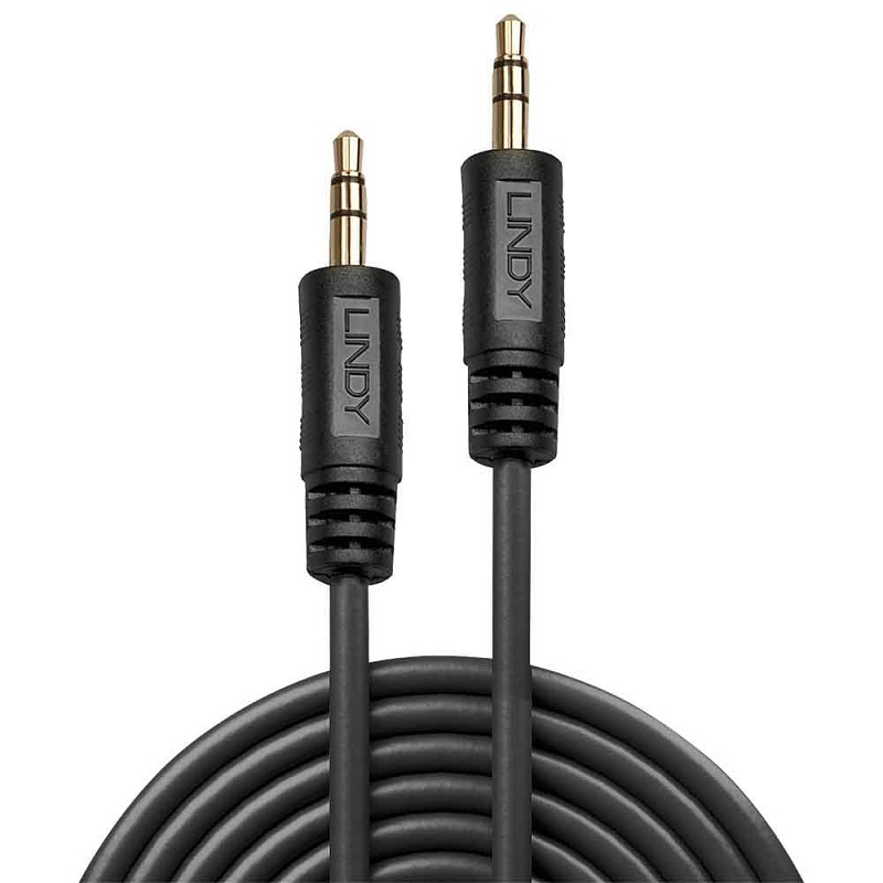 Lindy 35640 0.25m Premium Audio 3.5mm Jack Cable