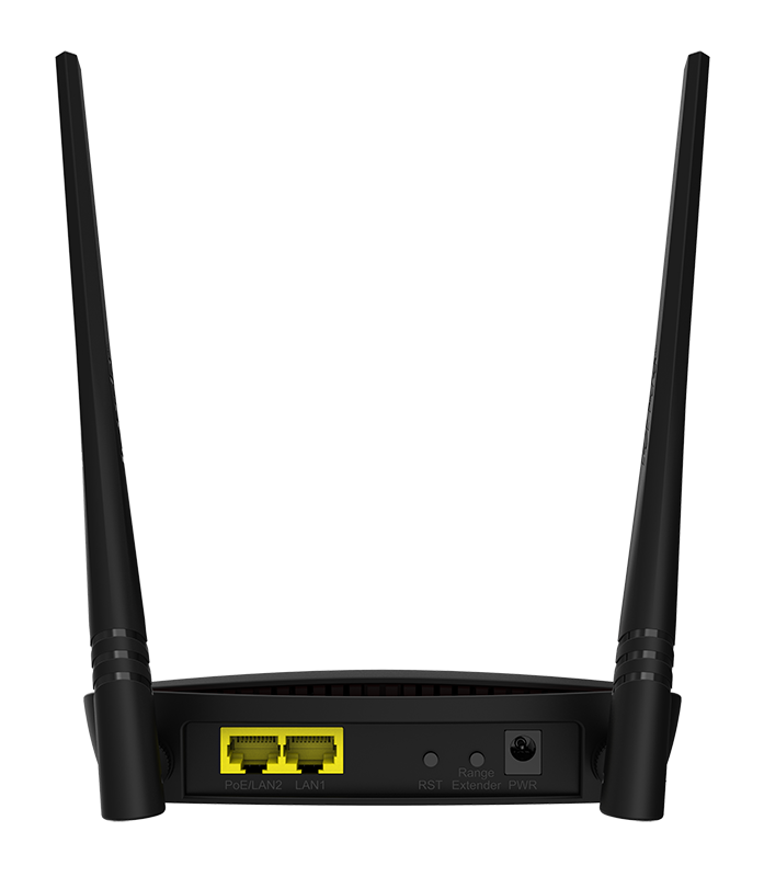 Tenda AP4 Wireless Access Point 300 Mbit/S Black Power Over