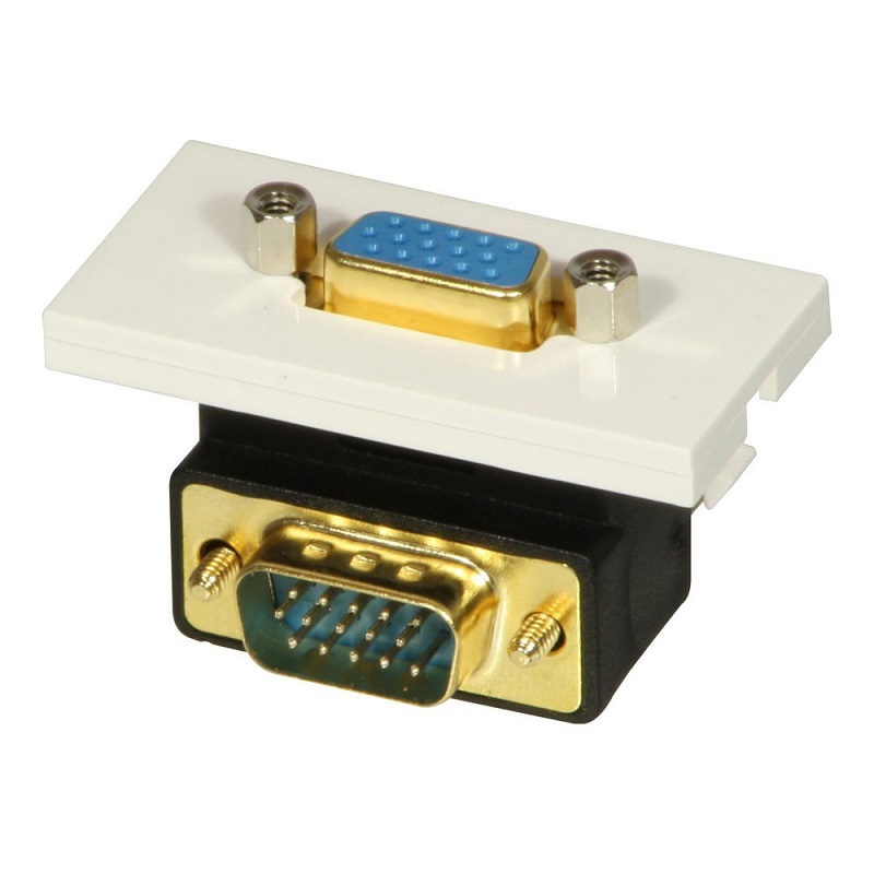 Lindy 60513 Right Angled VGA Snap-in Block