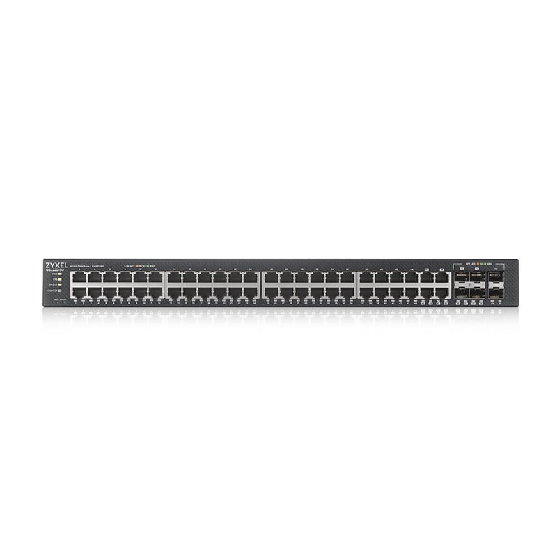 Zyxel GS2220-50-GB0101F 48-port Gigabit Ethernet L2 Switch with GbE Uplink