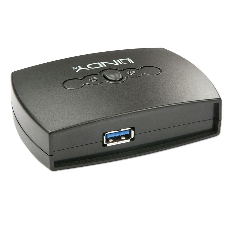 Lindy 43141 2 Port USB 3.0 Switch