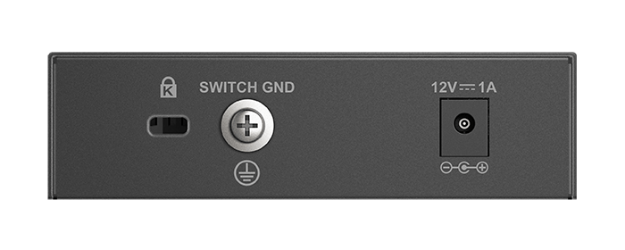 D-Link DMS-105 5-Port 2.5G Multi-Gigabit Unmanaged Desktop Switch