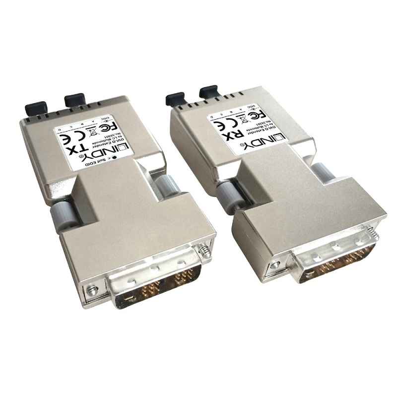 Lindy 38301 500m Fibre Optic DVI-D Single Link Extender