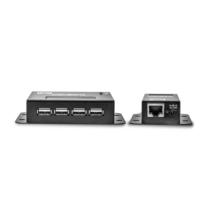 Lindy 42681 50m 4 Port USB 2.0 Cat.5 Extender