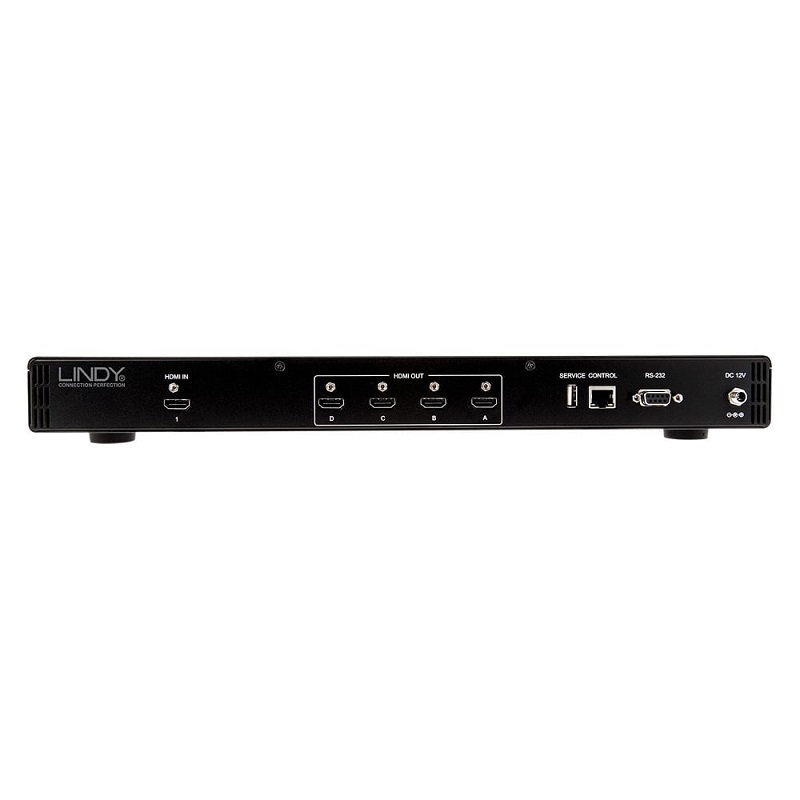 Lindy 38135 HDMI 4K 1:4 Video Wall Controller Scaler