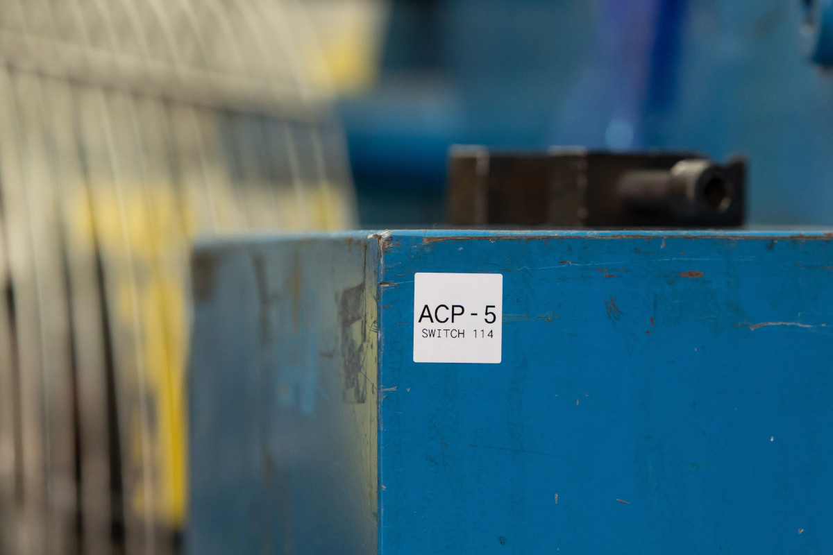 Brady B-422 Continuous Polyester Panel Component Labels