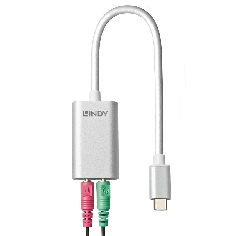 Lindy 42711 USB Type C to Audio Converter